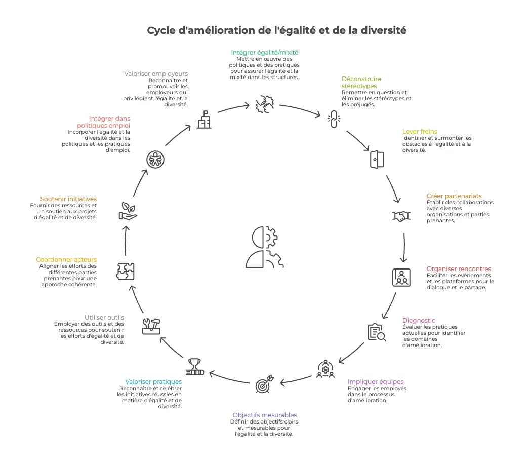 Atteindre l'égalité